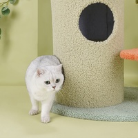 Vente chaude sisal Cat Tower Arbre à chat durable avec hamac Jouet à gratter et maison d'escalade pour chats