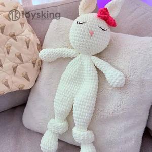 Doudou en crochet Renard Rouge - Couverture de sécurité pour bébé faite à la main, jouet en peluche doux pour le sommeil des nouveau-nés et jouet en peluche animal pour la chambre <span class=keywords><strong>d</strong></span>'enfant - Product Image 3