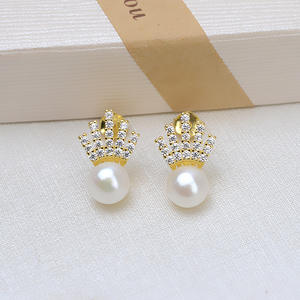 Composants de bijoux Wenchi Mabei S925 9.7 Pendentif 10.3 Boucles d'oreilles 10.7 Bague 11.3 Ensemble Accessoires en perles Support vide 5313 - Product Image 2