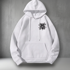 New Latest Design Heavyweight <b>Men</b> <b>Thermal</b> Hoodies High Quality Rhinestone Custom 100% Cotton Winter Casual Waterproof Solid - Product Image 3