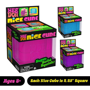 Multi Sensory Cube Squeeze Toy Soft <b>Squishy</b> Fidget Toy Stress Relief Vent Decompression Toy For Kids Adults - Product Image 6