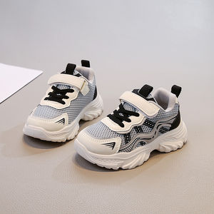 Cema 2025 nouveau Design usine approvisionnement <span class=keywords><strong>pas</strong></span> <span class=keywords><strong>cher</strong></span> prix enfants uniforme étudiant respirant maille enfants <span class=keywords><strong>garçon</strong></span> école chaussures de sport - Product Image 4