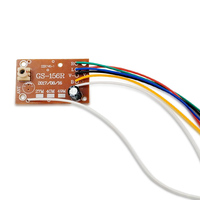 Carte de circuit de télécommande à quatre voies, composants électroniques, puces, modules, kits de cartes mères PCBA, cartes de contrôle 3.6-6V