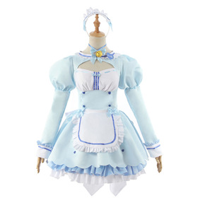 Disfraz de Cosplay para Mujer, Traje de Sirvienta, Vestido de Fiesta, Cosplay de Ecowalson, Juego <span class=keywords><strong>Catgirl</strong></span> Paradise NEKOPARA Chocolate - Product Image 4