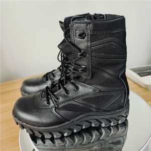 Bottes DFA120 en toile et cuir noir, nouveau design, bottes de randonnée en forêt, bottes de combat en jungle - Product Image 2