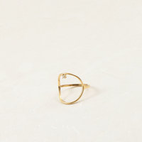 Anillos de Circonita Impermeables con Marco Abierto Cuadrado Irregular para Uso Diario y Apilables, Ideales para Regalo