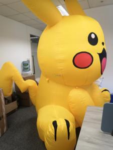 Vente flash <span class=keywords><strong>Pikachu</strong></span> gonflable géant / <span class=keywords><strong>Pikachu</strong></span> gonflable de dessin animé pour événement - Product Image 6