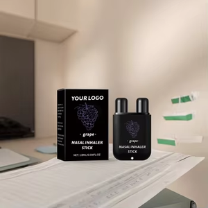 Private Label Dual <strong>Nasal</strong> <strong>Inhaler</strong> with Grape Fruity Scent Enhance Cooling with Menthol <strong>Nasal</strong> <strong>Inhaler</strong> - Product Image 2