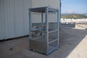 <span class=keywords><strong>Cage</strong></span> de stockage de gréement <span class=keywords><strong>Cage</strong></span> en maille d'acier pliable pour équipement de levage, outils de chaînes <span class=keywords><strong>Cage</strong></span> de transport d'entrepôt empilable - Product Image 2