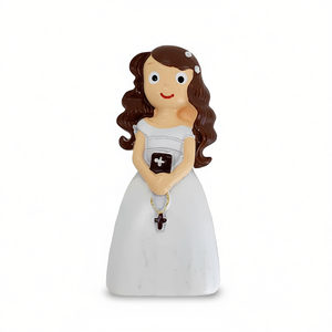 Figurine de fille de la communion 8 cm, décoration religieuse pour événements de communion - Product Image 2