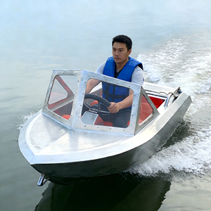 Bateau à réaction en aluminium, mini-bateau à moteur électrique, directement de l'usine, pour la location et les loisirs en parc aquatique - Product Image 3