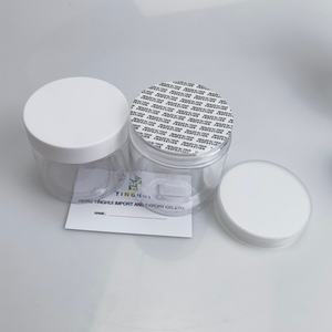 บรรจุภัณฑ์ขวด PET สำหรับเครื่องสำอางขายส่ง ขนาด 100 มล. 120 มล. 150 มล. 200 มล. 250 มล. 4 ออนซ์ 8 ออนซ์ ขวดพลาสติกใสฝ้าแบบปากกว้าง พร้อมฝาสีขาว - Product Image 6