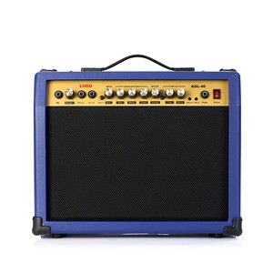 Amplificador de Guitarra Eléctrica de 40W con Drive, EQ de 3 Bandas, Delay, Reverb, Entrada de Micrófono, Conector para Auriculares, para Guitarra Eléctrica, Logotipo OEM - Product Image 2