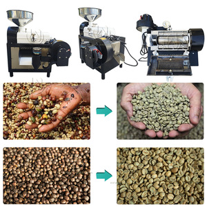 Hot Bán Chất Lượng Tốt Nhất HW-50kg/H Cà Phê Khô Hạt-Cối Cà Phê Huller Pulper Máy Cà Phê Tươi Đậu-Cối - Product Image 2
