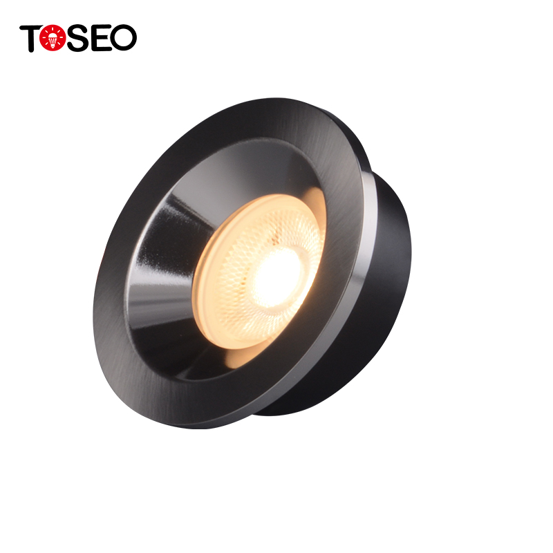 Chrome Round LED Recessed Waterproof IP65 Downlight For Office
