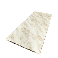 Panneaux muraux en marbre UV d'intérieur de qualité supérieure, feuilles de PVC anti-rayures à haute brillance, imperméables, personnalisables en tailles et couleurs pour hôtel