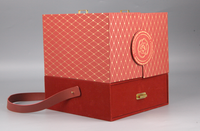 Anpassbare Farben Logo-Druck Elegante Luxuriöse Doppelschichtige Schubladenpapier-Geschenkbox für Kuchen Schokolade Süßigkeiten Kosmetik Hochzeit