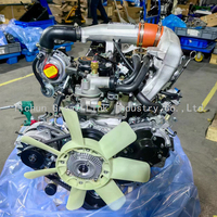 Mesin Diesel Turbocharged 4JA1T Baru 2.5L 4 Silinder Lengkap 100% Teruji untuk Isuzu D-MAX KB 250 Pickup