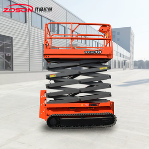 Plataforma Elevadora de Tijera Móvil Eléctrica con Certificación CE, Acero Inoxidable, Capacidad de Elevación de 450 kg, Rango de Carga de 6 a 14 m, Altura Máxima de 12.2 m - Product Image 3