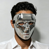 Masque de fête disco en plastique DIY, best-seller d'Halloween, pour soirées disco, bals masqués, costumes de performance