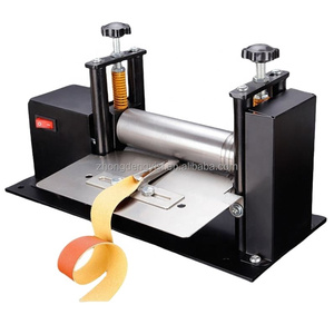 Máquina de Plegado de Correas de Cuero, Rodillo de Unión para Correas de Reloj, Máquina de Impresión de Cinta para Bolsos, Máquina de Rebajado de Cuero - Product Image 1