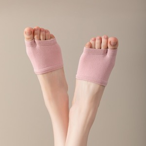 Factory Price <strong>Half</strong> Palm Slipper Toeless Invisible Foot Protectors Heel-less Split-toe <strong>Insoles</strong> Split-toe Foot Pads - Product Image 1