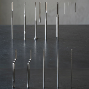 Orthopedic Surgery Instruments Freer <b>Gouge</b> 15cm 6'' Freer <b>Chisel</b> 16cm Shoulder Penetrating <b>Gouge</b> 21.6cm Straight 3mm Distal Tip - Product Image 2