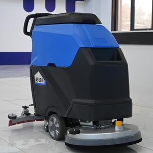 Nettoyeur de sol professionnel manuel sans fil pour carrelage, petite machine de nettoyage de sol, autolaveuse - Product Image 3