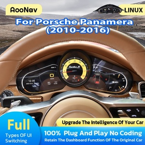 Car LCD Digital Porsche Panamera 2010-2016 Original LCD <b>Stereo</b> Virtual Speedometers Dashboard Player Linux <b>System</b> LHD - Product Image 2