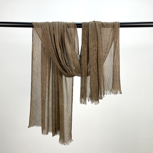 ผ้าคลุมศีรษะแบบใหม่ ปี 2025 ผ้าเรยอนโมดอลมาเลเซีย ย้อมแบบรีแอกทีฟ คุณภาพพรีเมียม ผ้าคลุมศีรษะผู้หญิง ผ้าคลุมไหล่ทอจากใยไผ่โมดอล ผ้าคลุมศีรษะแบบอาหรับสำหรับสตรีชาวมุสลิม - Product Image 6