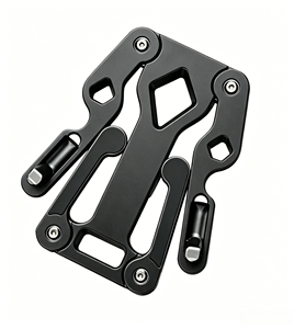 Popular Foldable Aluminum CNC Machined Notebook <b>Tablet</b> Computer Pad Laptop <b>Stand</b> Holder <b>for</b> Work Home Durable Metal Construction - Product Image 3