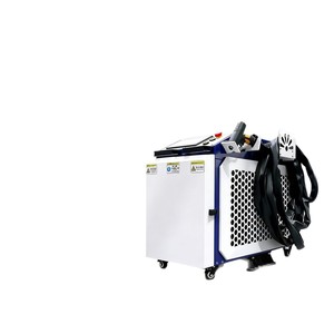 Machine de nettoyage au laser Znk 2000W, laser à fibre pour l'élimination de la rouille des métaux, portable avec tuyau pour usage industriel - Product Image 1