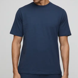 Camiseta de Verano Barata de Alta Calidad al por Mayor con Estampado Puff, Camiseta de Manga Corta para Parejas, Personalizada, 100% Algodón, con Estampado Puff - Product Image 1