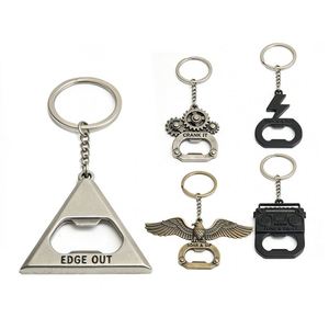 Custom Wholesale Creative Design Cartoon Bottle Opener Metal Zinc Alloy Magnetic <b>Anime</b> Beer Can Bottle Opener <b>Keychain</b> Key Ring - Product Image 1