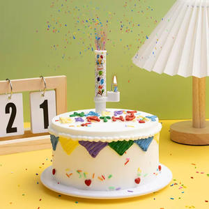 Velas de Cumpleaños con Fuente Musical Novedosas, Caja de Regalo Sorpresa, Decoración para Bodas, Bares y Fiestas, Velas de Cumpleaños con Música y Fuegos Artificiales al por Mayor - Product Image 4