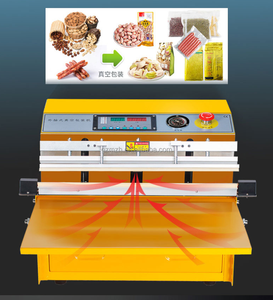 Meihui liên tục hút không khí ban nhạc thực phẩm chân không niêm phong bên ngoài máy đóng gói chân không cho khoai tây chiên & thực phẩm khác - Product Image 5