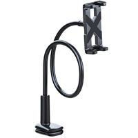 Support de téléphone portable universel réglable pour iPad, à fixer sur le lit ou le bureau, avec bras flexible et personnalisable – Accessoires numériques