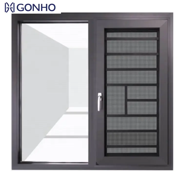 GONHO Windows Australian Standard Casement Window Push Pull Soundproof Double Glazing Windows
