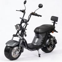 Nouvelle Arrivée 2026 M8 Trottinette Électrique Citycoco à Grandes Roues de 10 Pouces avec Pneus Larges, Moteur Brushless 1000W 1500W, Capteur et Amortisseur