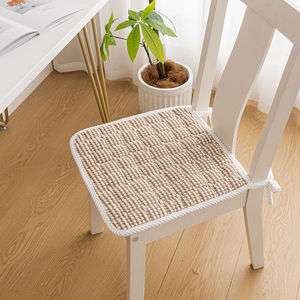 Cojín de asiento de felpa, 45x45cm, 40x40cm, 50x50cm, suave, para oficina, hogar, silla de coche, sala de estar - Product Image 3