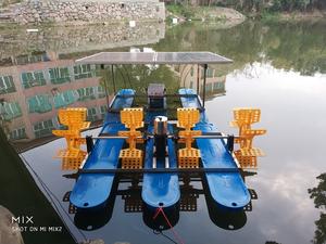 Aireador de rueda de paleta de 750W de venta superior para estanque de camarones de peces, aireador Solar para estanque de peces, estanque de peces, aireador de rueda Paddl para granja - Product Image 4