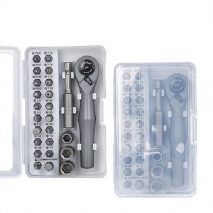 25 In 1 Ratcheting <b>Screwdriver</b> Set With Interchangeable Bits Torx Phillips For Home Repair And Diy Use - Product Image 2