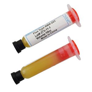 Pâte à souder <span class=keywords><strong>RMA</strong></span>-<span class=keywords><strong>223</strong></span>, seringue de 10 cc, <span class=keywords><strong>flux</strong></span> pour soudure et brasage, Guangdong, Chine - Product Image 2