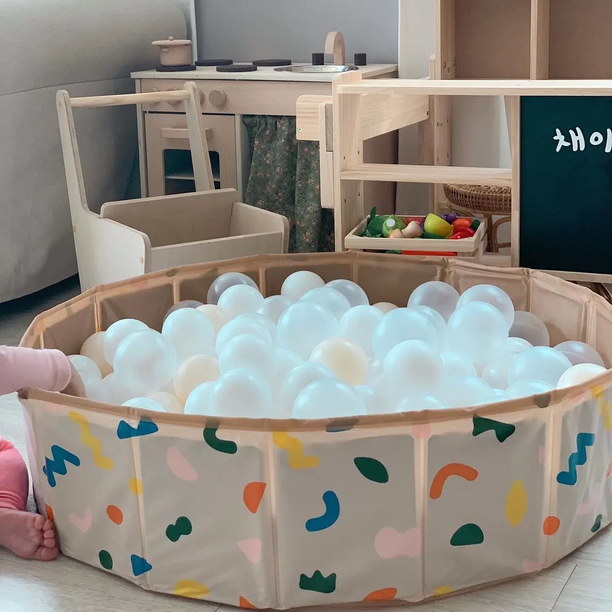 Baby Soft Ocean Ball Indoor Kids Playground Home Playhouse Play Ball Pit Pool Dry Pool Balls for Kids