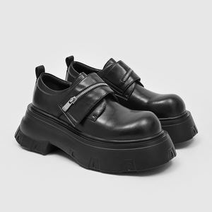 Chaussures décontractées pour hommes à semelle épaisse, taille 38-46, style Derby, augmentant la taille, livraison gratuite - Product Image 4