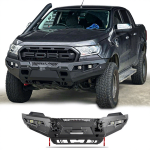 กันชนหน้าซีรีส์เหล็ก F16สำหรับ-<span class=keywords><strong>Ford</strong></span> Ranger <span class=keywords><strong>wildtrak</strong></span> XLT XLS <span class=keywords><strong>Everest</strong></span> 2016-2022 T7 T8 Px3 Px2 - Product Image 1