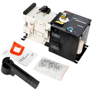 Interruptor de Transferencia Automática de Doble Potencia Delixi CDQ1S, Trifásico, Cuatro Cables, 25A/40A/63A/100A/125A, Tipo 4P, CB/PC - Product Image 1