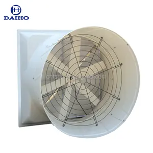Hvls Fan fiberglas eğimli duvar egzoz fanı 50 inç değişken hız 30588 CFM 230 Volt endüstriyel için