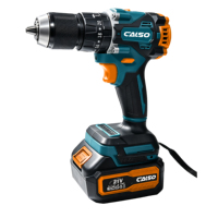 Perceuse électrique sans fil 21V à batterie lithium, sans balais, à vitesse variable, pour le travail du bois, compatible OEM