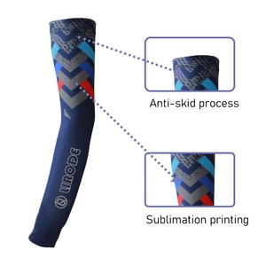 Mejor enfriamiento compresión conducción correr brazo <span class=keywords><strong>manga</strong></span> hombres mujeres UPF50 UV protección solar mangas para el trabajo deporte tatuaje cubrir - Product Image 3